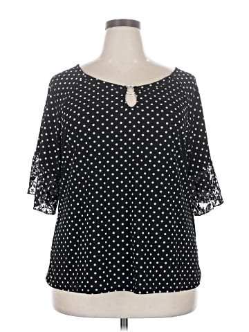 Adrienne Vittadini 3/4 Sleeve Blouse (view 1)