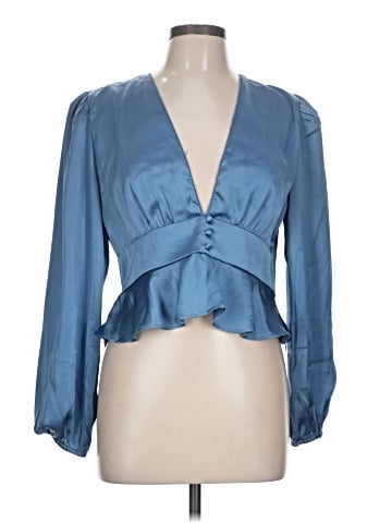 1.State 3/4 Sleeve Blouse (view 1)