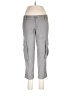 Alice + Olivia Gray Cargo Pants Size 8 - photo 1