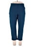 Universal Standard Solid Blue Active Pants Size 16 (S) - photo 1