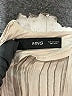MNG 100% Polyester Silver Sleeveless Blouse Size 2 - photo 7