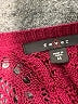 Fever Burgundy Cardigan Size M - photo 7