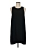 Leith 100% Polyester Solid Black Casual Dress Size M - photo 1