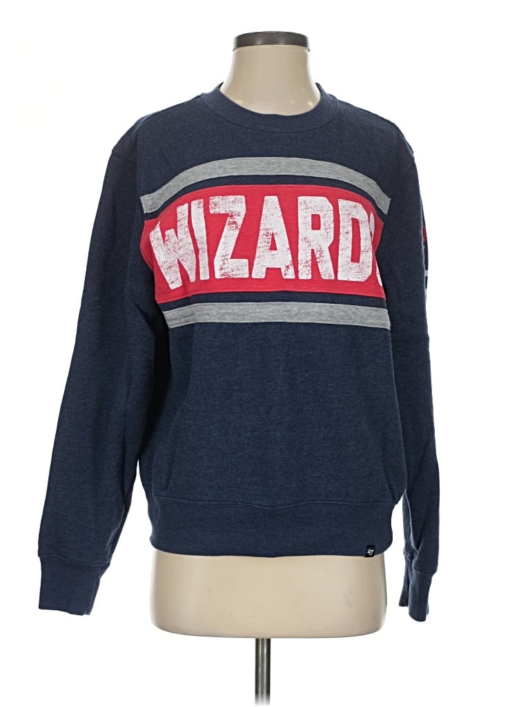 Pre-owned 47 Brand Pullover Sweater In Blue