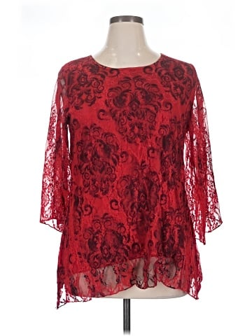 Brittany Black 3/4 Sleeve Blouse (view 1)
