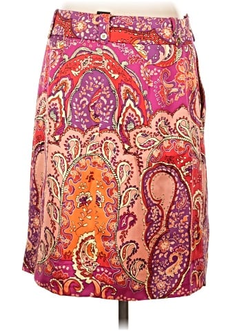 Etcetera Silk Skirt (view 2)