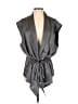 Z.Cavaricci 100% Polyester Gray Vest Size 2 - photo 1