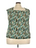 Kasper Teal Sleeveless Blouse Size 3X - photo 1