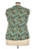 Kasper Teal Sleeveless Blouse Size 3X - photo 2