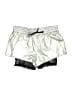 Forever 21 Metallic Silver Athletic Shorts Size M - photo 1