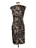 Chaps Animal Print Black Cocktail Dress Size L - photo 2