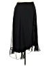 Old Navy 100% Polyester Solid Black Formal Skirt Size 2X - photo 1