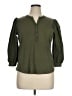 Chico's Green 3/4 Sleeve Blouse Size XL - photo 1