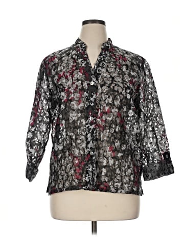 Ruby Rd. 3/4 Sleeve Blouse (view 1)