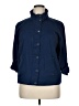 Chico's Solid Blue Jacket Size XL - photo 1