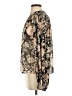 Sézane Floral Gold Brown Long Sleeve Blouse Size EU (FR) 34 / US 2 - photo 5