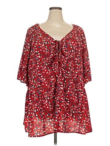 BLOOMCHIC 3/4 Sleeve Blouse (view 1)