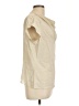 ETRO 100% Silk Ivory Short Sleeve Top Size EU (IT) 46 / US 10 - photo 4