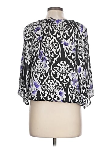 Signature by Larry Levine 3/4 Sleeve Blouse (view 2)