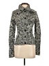 H&M 100% Acrylic Tweed Gray Cardigan Size S - photo 1