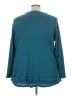 BLOOMCHIC 100% Polyester Teal 3/4 Sleeve T-Shirt Size 22 - photo 2