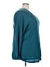 BLOOMCHIC 100% Polyester Teal 3/4 Sleeve T-Shirt Size 22 - photo 4