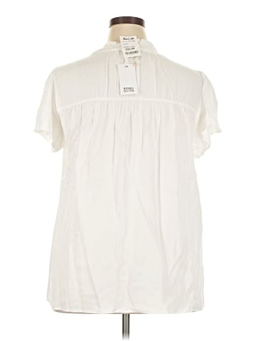Rose + Olive Short Sleeve Blouse (view 2)