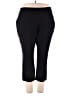 Investments Solid Black Active Pants Size 2X S - photo 1