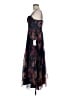 Lulus 100% Polyester Floral Blue Black Cocktail Dress Size M - photo 5