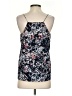 Willi Smith 100% Polyester Black Blue Sleeveless Blouse Size S - photo 2