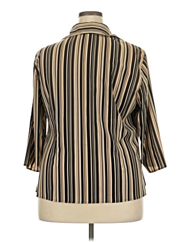 Notations 3/4 Sleeve Button-Down Shirt (view 2)