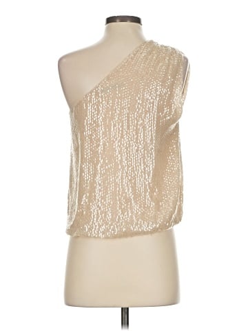 Alice + Olivia Sleeveless Silk Top (view 2)