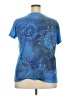 Appropriate Behavior 100% Polyester Blue Short Sleeve Top Size 2X - photo 2