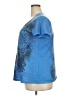 Appropriate Behavior 100% Polyester Blue Short Sleeve Top Size 2X - photo 5