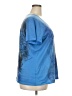 Appropriate Behavior 100% Polyester Blue Short Sleeve Top Size 2X - photo 4