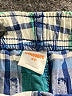 Gymboree 100% Cotton Plaid Blue Board Shorts Size 3T - photo 3