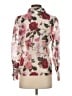 Bailey 44 Floral Pink Long Sleeve Blouse Size S - photo 2