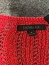 Rachel Zoe Red Long Sleeve Top Size S - photo 7