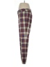Lands' End Plaid Brown Casual Pants Size 12 - photo 5