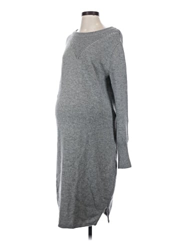 Hatch Wool Dress (view 1)
