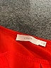Lush Orange Long Sleeve Blouse Size M - photo 7