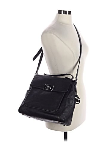 MICHAEL Michael Kors Leather Messenger (view 2)