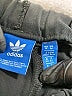 Adidas 100% Polyester Black Track Pants Size M - photo 7