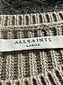 ALLSAINTS 100% Cotton Brown Pullover Sweater Size L - photo 7