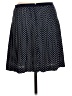 J.Crew 100% Polyester Polka Dots Blue Casual Skirt Size 6 - photo 2