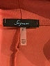 Soprano Solid Burgundy Cocktail Dress Size L - photo 4