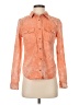 Life in Progress Orange Long Sleeve Blouse Size XS - photo 1