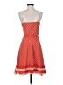 Express Stripes Orange Casual Dress Size XS - photo 2