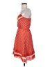 Express Stripes Orange Casual Dress Size XS - photo 5