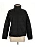 Lands' End 100% Polyester Argyle Black Jacket Size M (petite) - photo 1